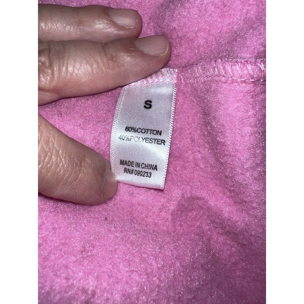 PACSUN Howdy Oversized Sweatshirt Pink Graphic Print One Size - Picture 12 of 13
